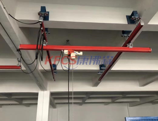 Aluminum alloy single beam suspension crane