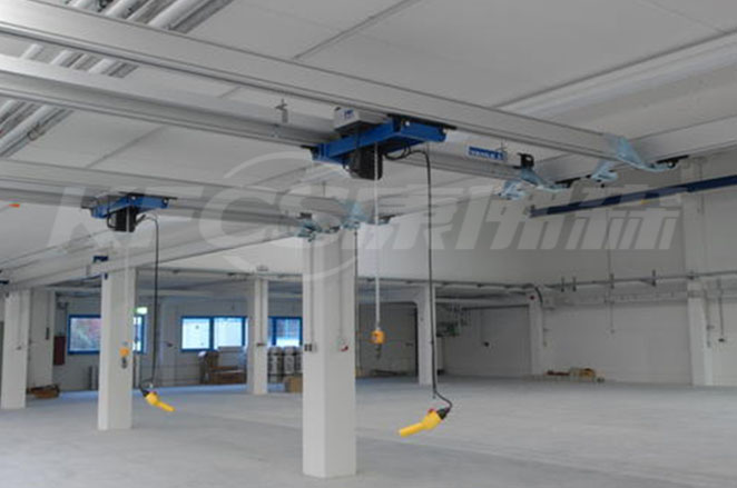 Clean room KBK aluminum alloy rail crane system