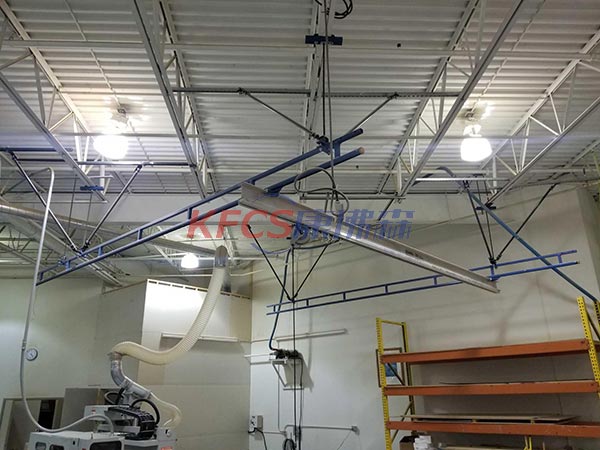 Application of aluminum alloy suspension crane in new energy industry