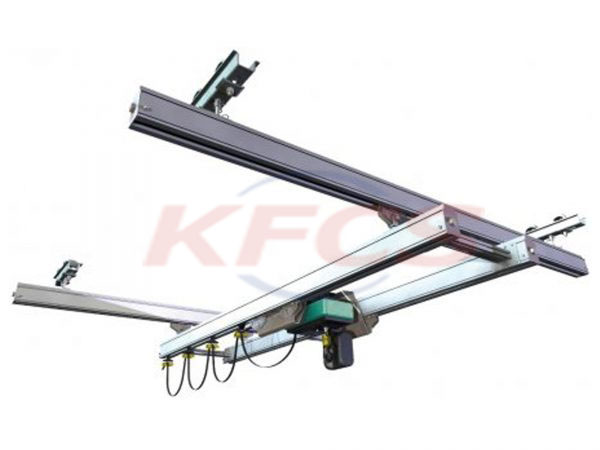 KBK aluminum alloy track system is a common auxiliary equipment in the factory