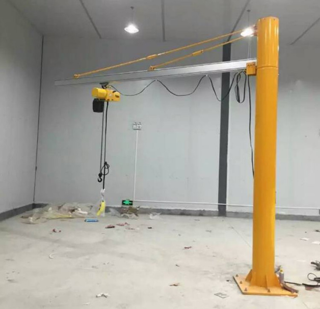 The aluminum alloy arm column cantilever crane