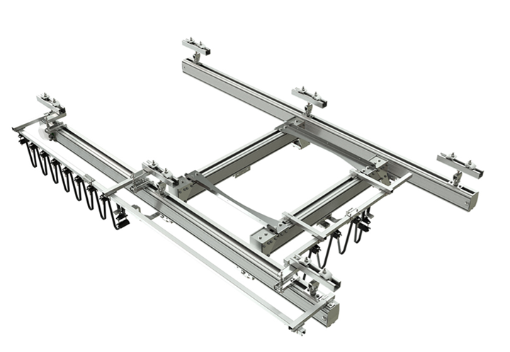 KBK Aluminum rail crane system