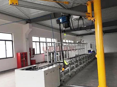 Aluminium Tie Rod Pillar Jib Crane