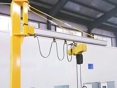 Lightweight Aluminum I-Beam Jib Cranes