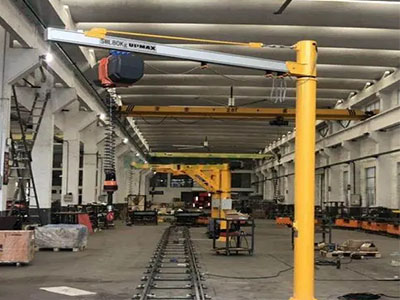 Lightweight Jib cranes with aluminum beam